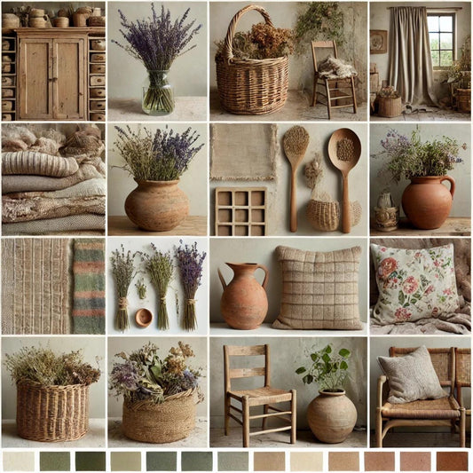 How to Add Natural Textures to Your Home Décor: Embrace the English Country Cottage Style